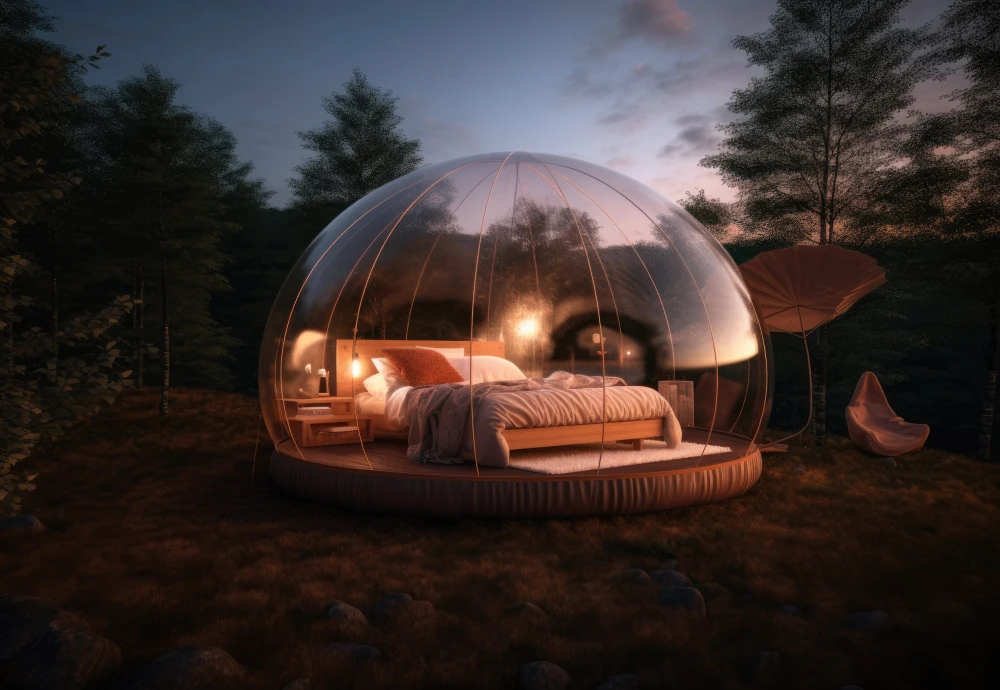 bubble tent garden igloo